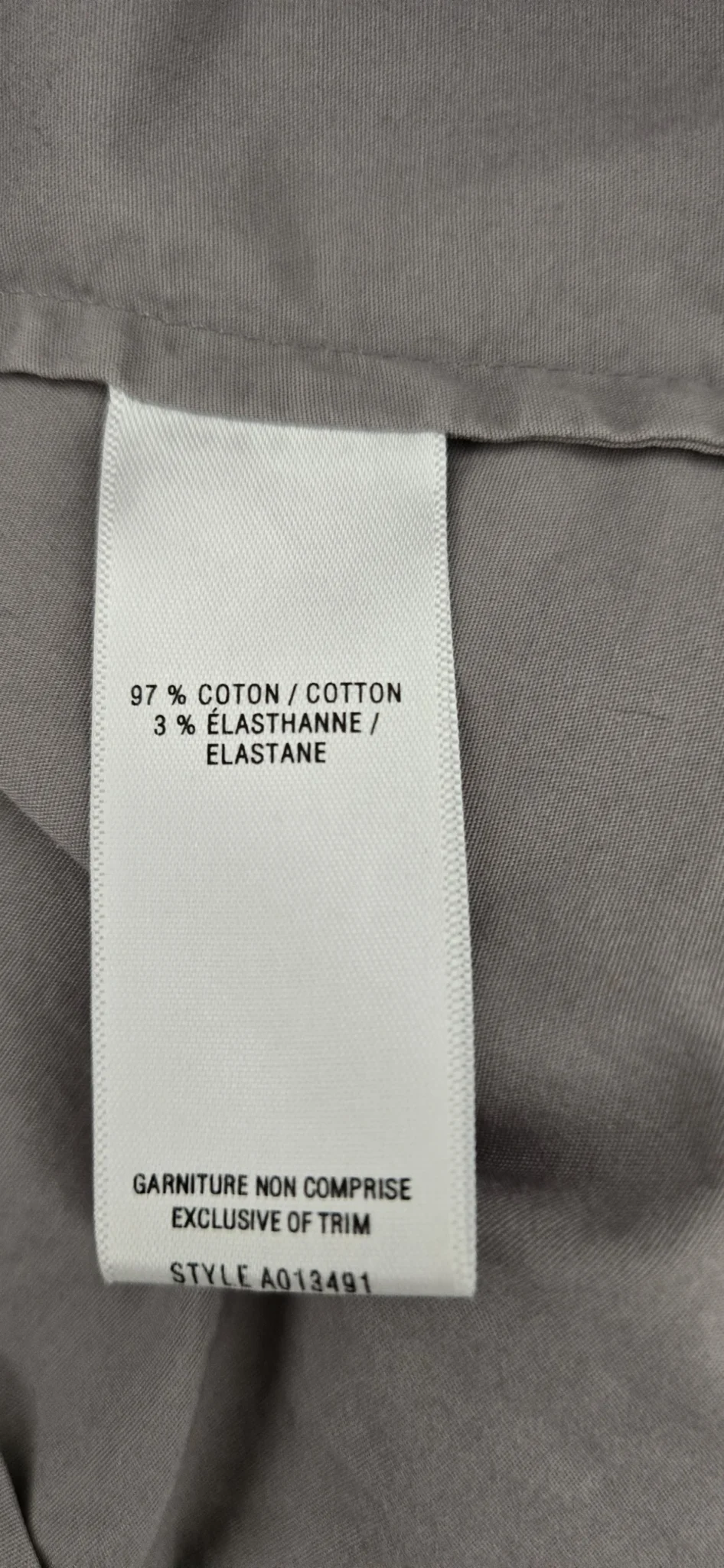 Image for Chemise grise