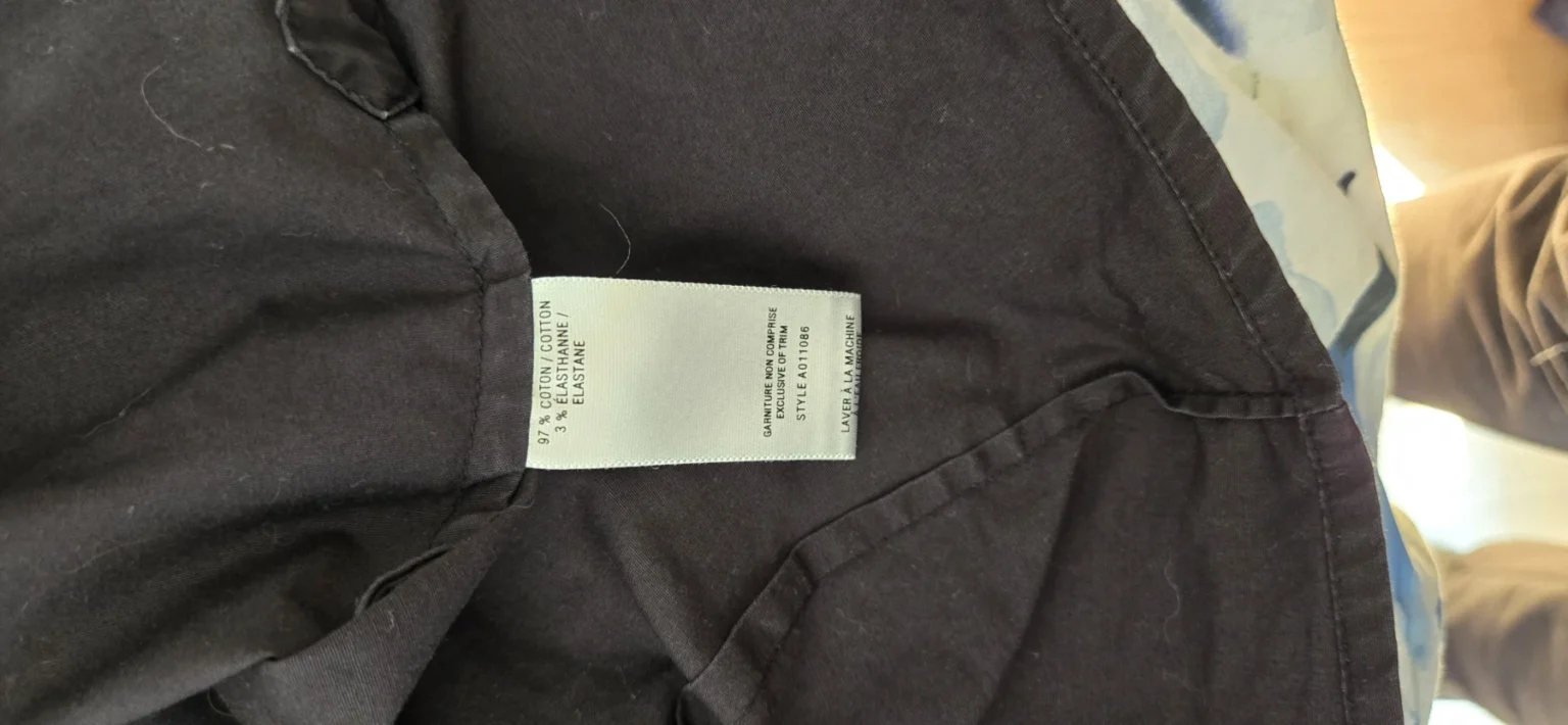 Image for Chemise noire - manche courte