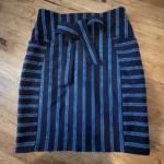 Featured thumbnail for Jupe droite Karen Millen bleu marine et turquoise