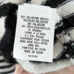 Thumbnail for Oversized striped knitted cardigan