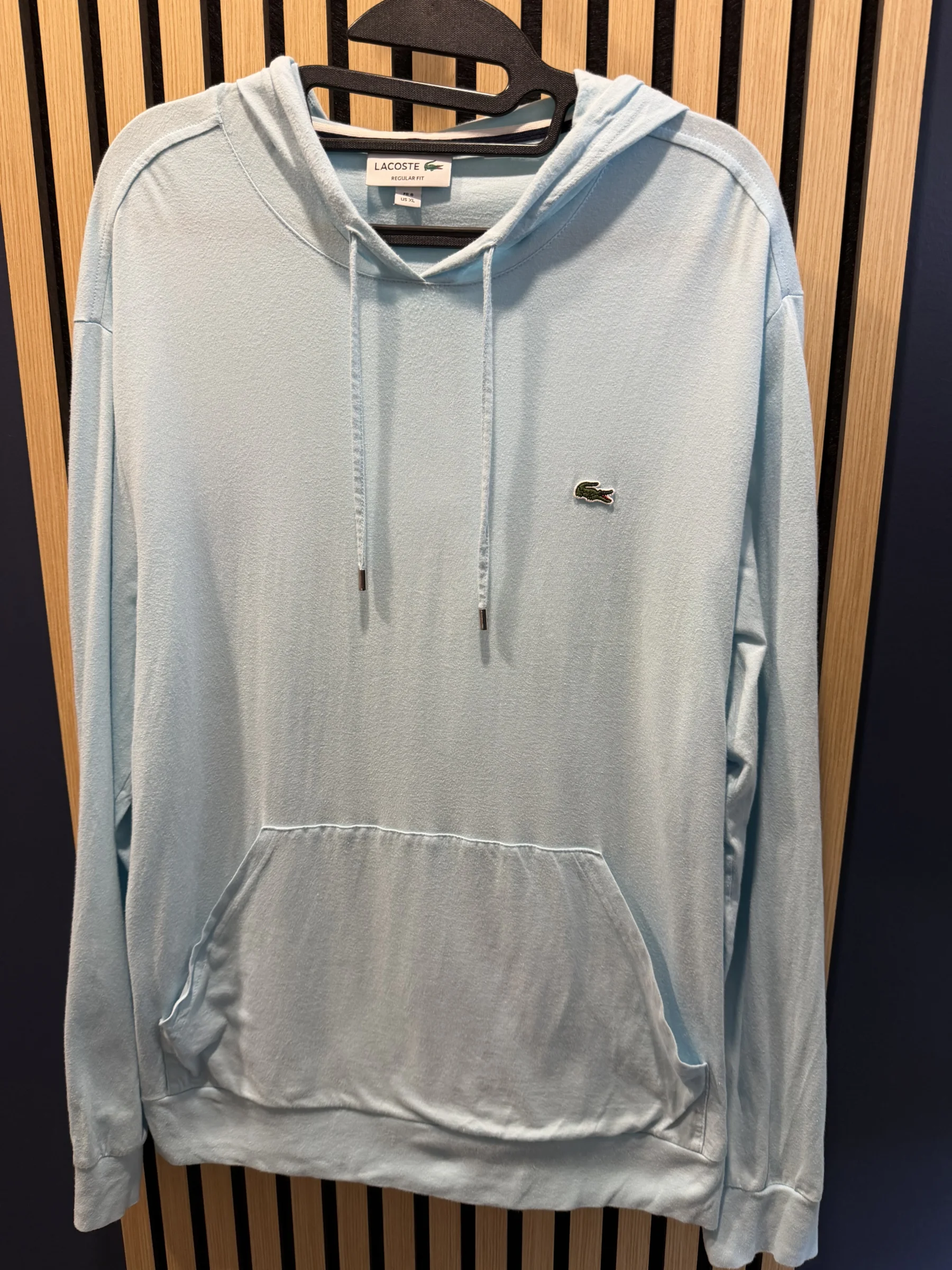Hoodie en coton mince Lacoste seconde main
