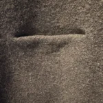 Thumbnail for COS chocolate-brown boiled wool pinafore dress