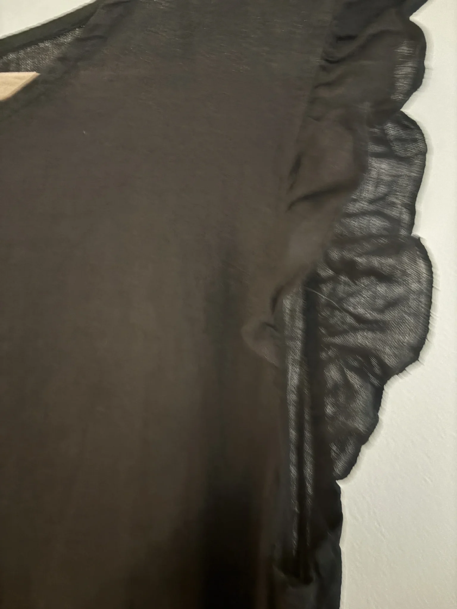 Image for Robe noire Bellaumbra en lin – Taille 1X – Made in Italy