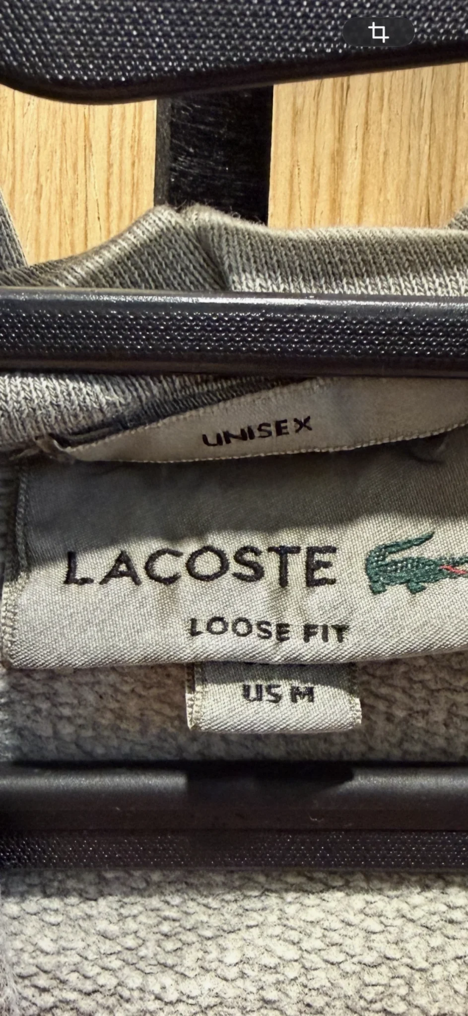 Image for Hoodi en coton épais Lacoste