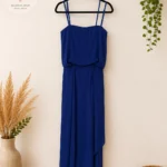 Featured thumbnail for Robe BCBGMAXAZRIA bleu cobalt