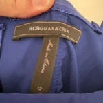 Thumbnail for Robe BCBGMAXAZRIA bleu cobalt
