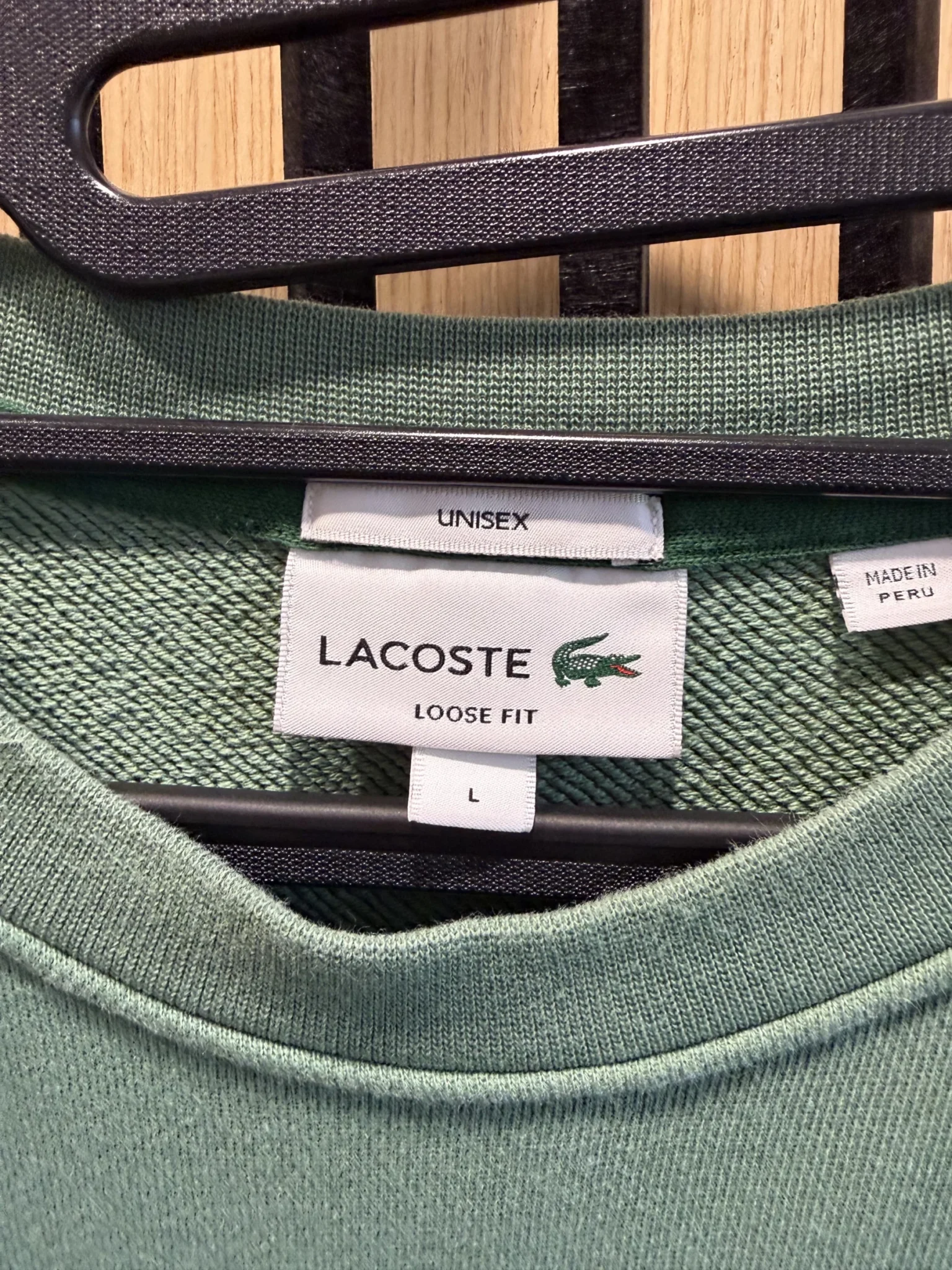 Image for Lacoste cotton-blend sweatshirt