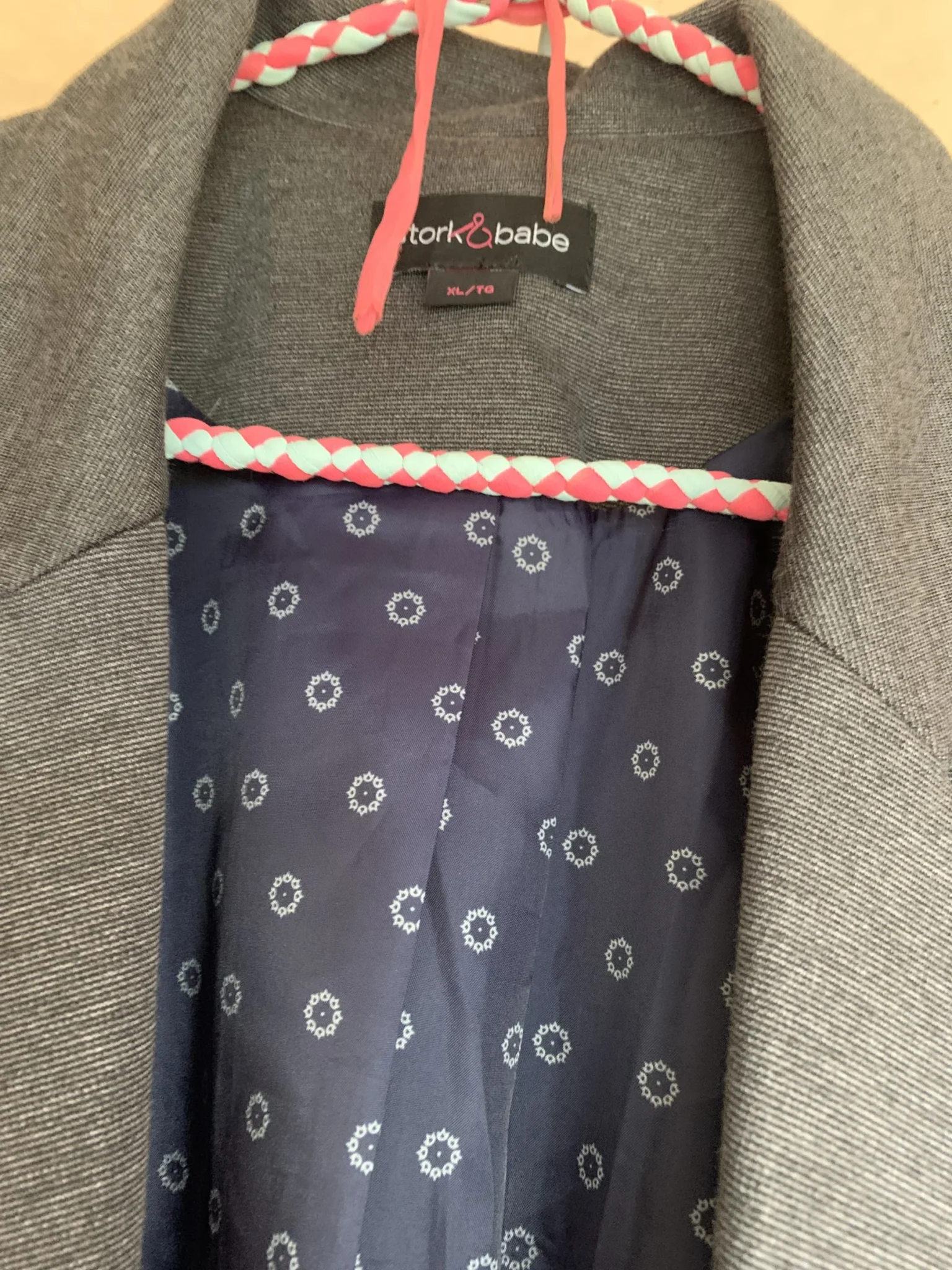 Image for Veston travail - gris foncé femme enceinte