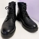 Featured thumbnail for Black leather boots by Vagabond Shoemakers – Size 39
