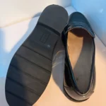 Thumbnail for Black patent leather Rockport loafers – Size 9M (39)