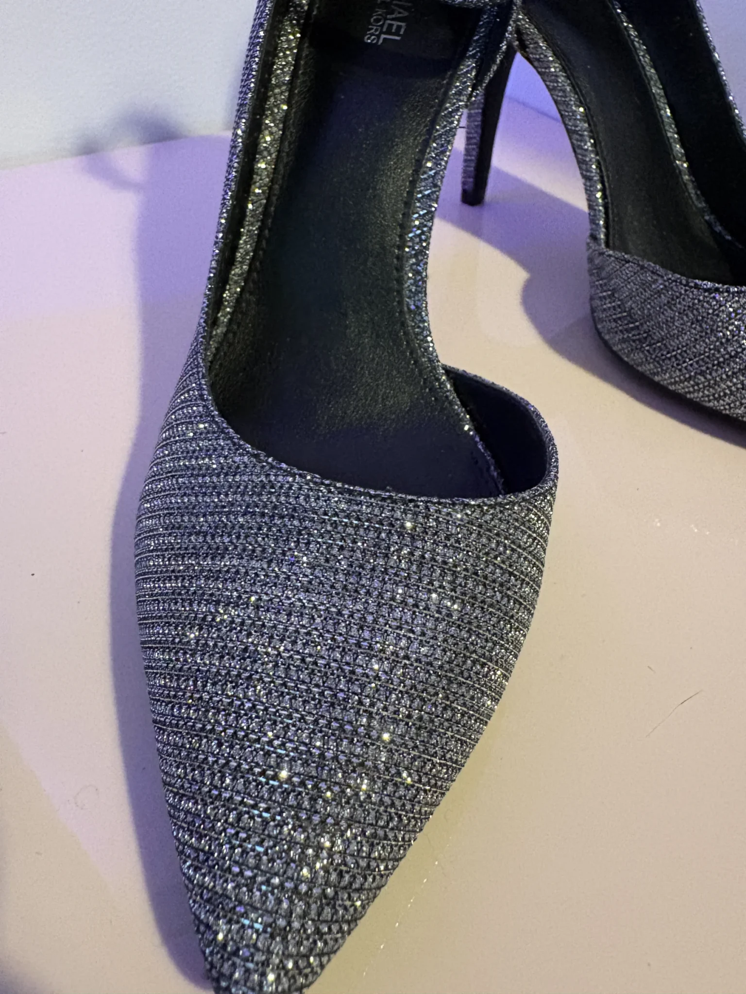 Image for Michael Kors glittery strappy heels – Size 39 (9M)