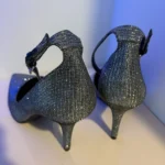 Thumbnail for Michael Kors glittery strappy heels – Size 39 (9M)