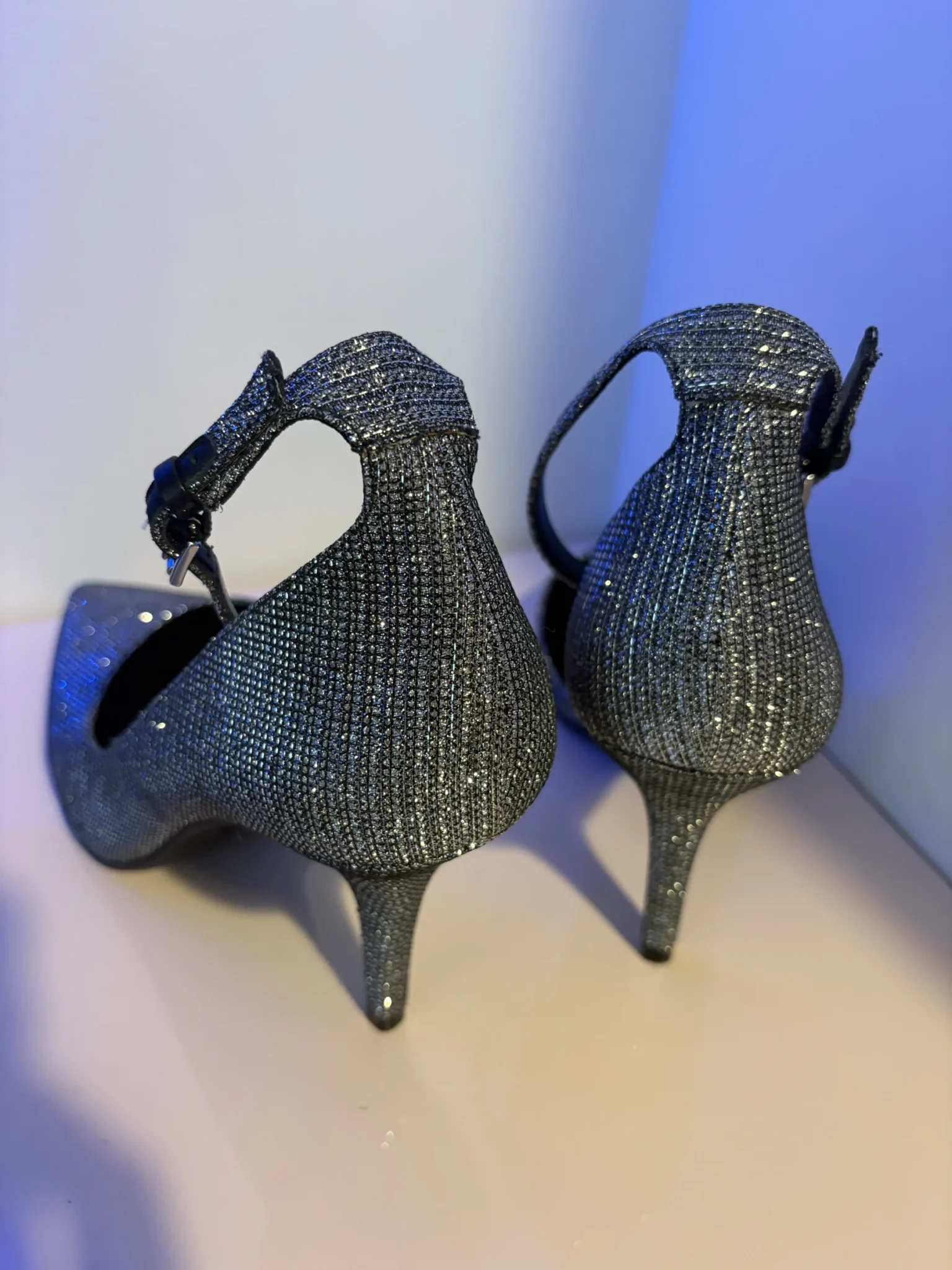 Image for Michael Kors glittery strappy heels – Size 39 (9M)