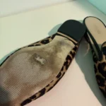 Thumbnail for Michael Kors – Leopard-print calfskin-effect leather mules – Size 9M