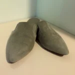 Thumbnail for Vince grey suede mules – Size 38 (US 8)