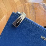 Thumbnail for Large, brand-new Michael Kors wallet in navy blue