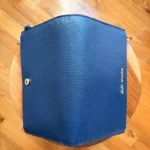 Thumbnail for Large, brand-new Michael Kors wallet in navy blue