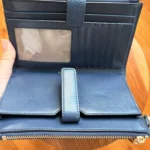 Thumbnail for Large, brand-new Michael Kors wallet in navy blue