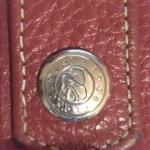 Thumbnail for Longchamp Le Foulonné red wallet