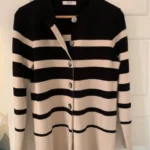 Featured thumbnail for Cardigan à rayures
