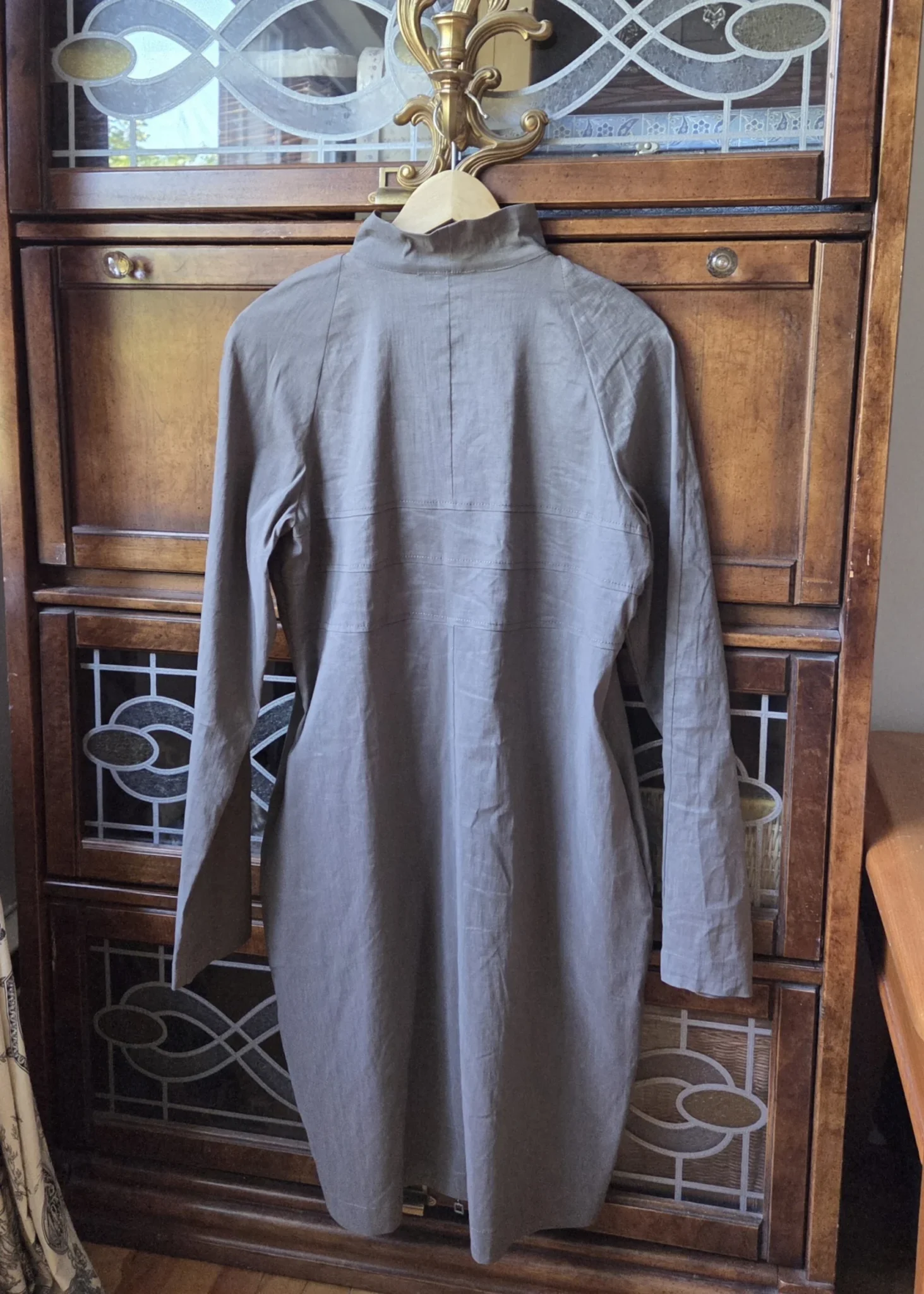 Image for Sarah Pacini- Élégant Trench-coat en lin