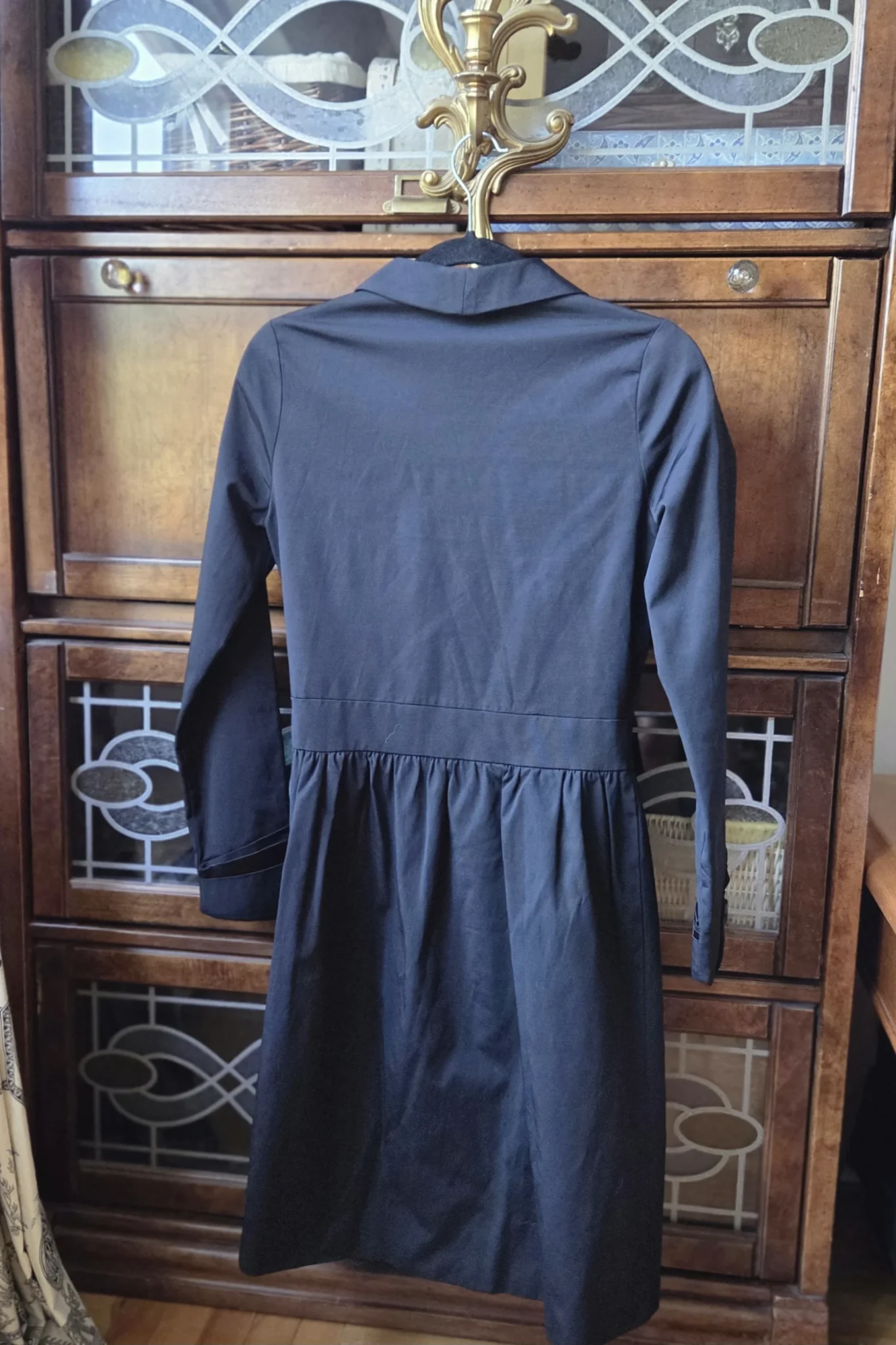Image for Valérie Dumaine-Superbe robe ou redingote noire