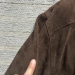 Thumbnail for Manteau en suède vintage