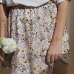Featured thumbnail for Jupe fleurie Essentiel Co