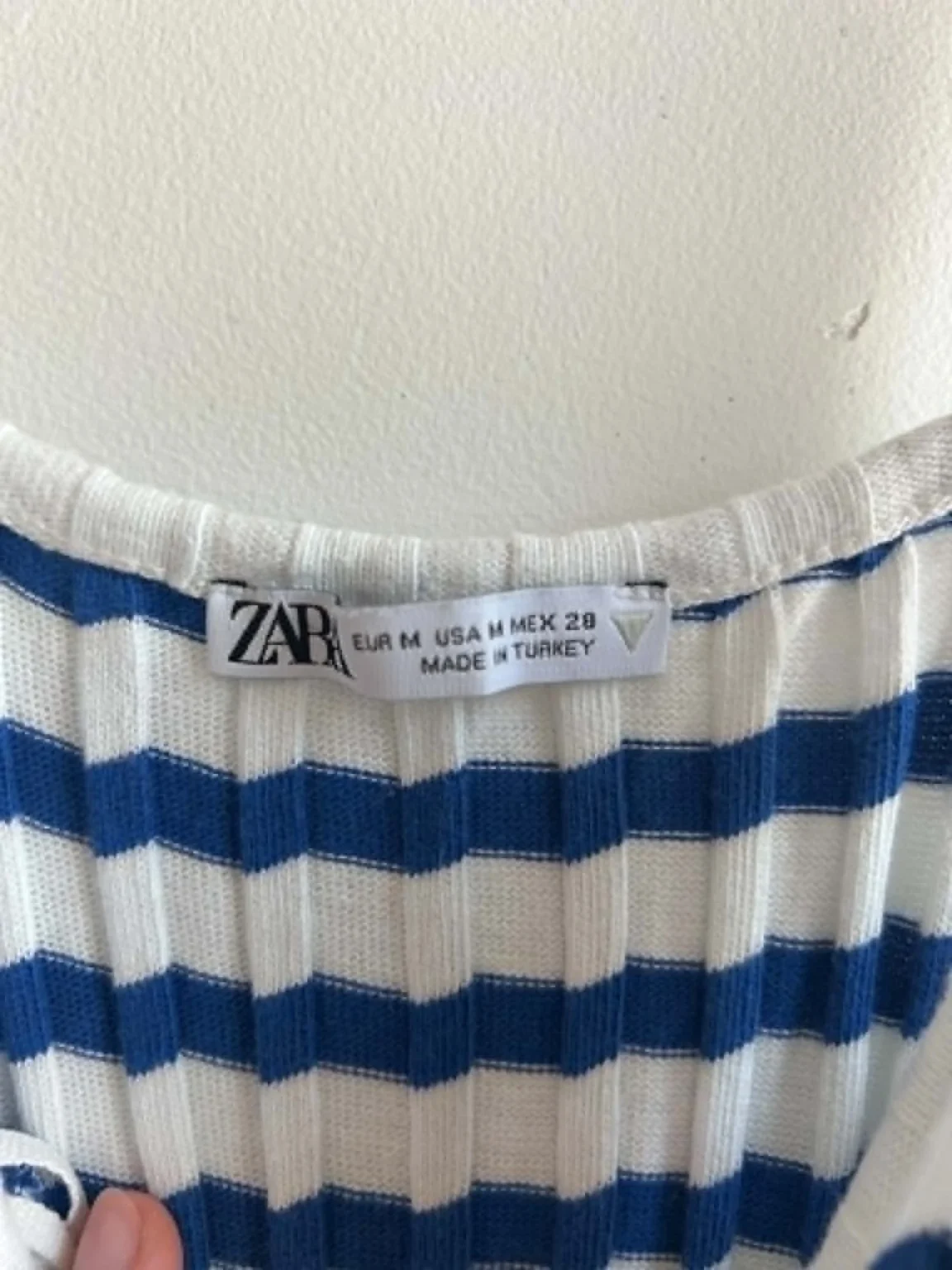 Image for Robe longue rayée Zara
