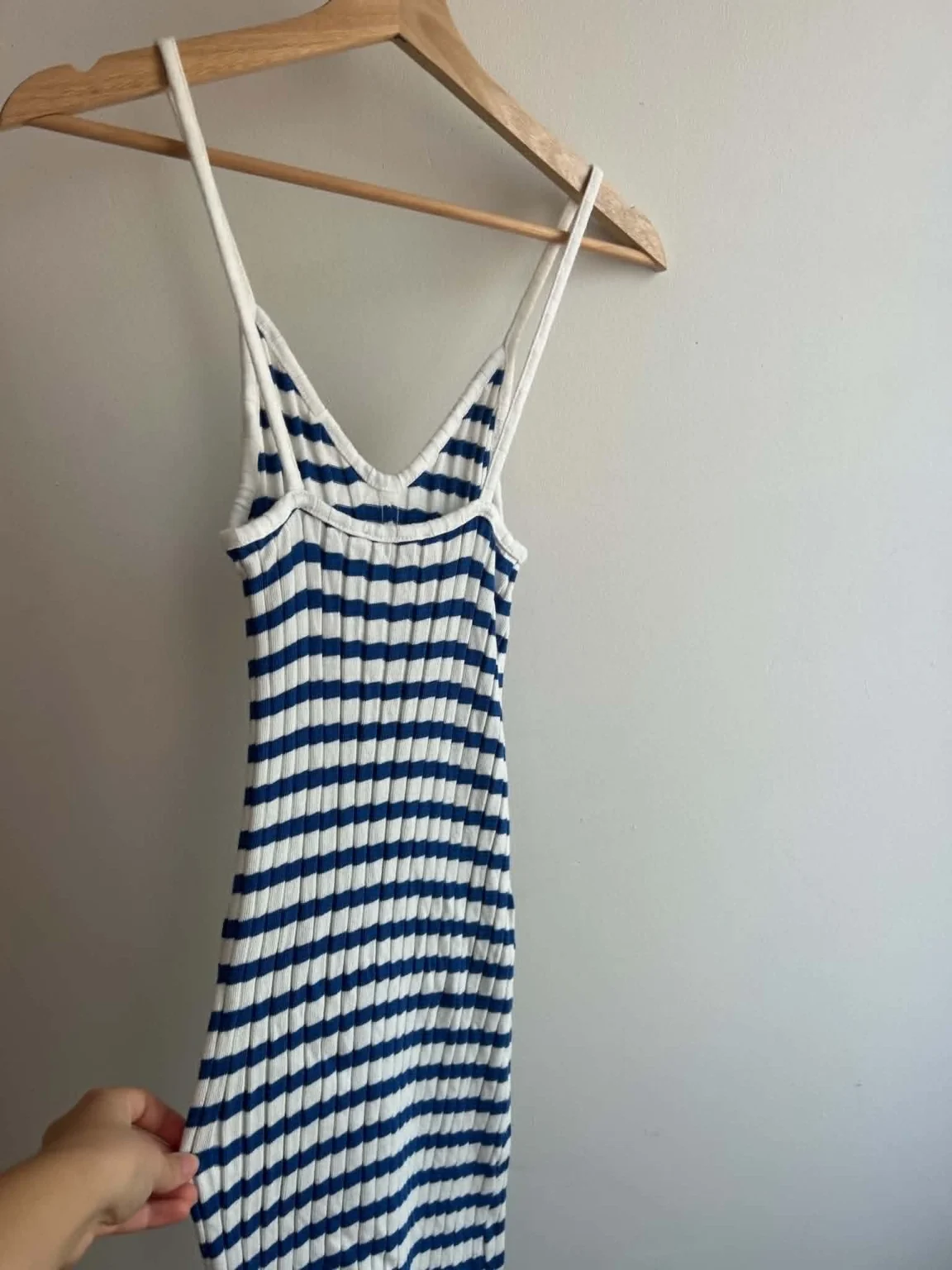 Image for Robe longue rayée Zara