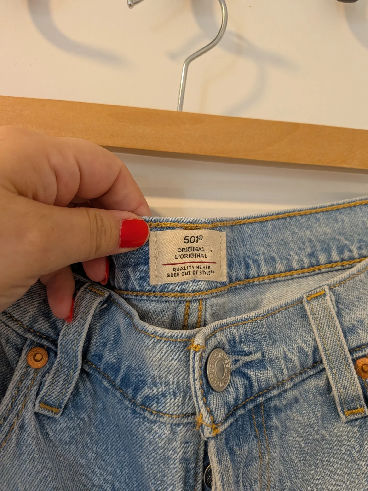 Image for Levi's/jeans 501 Sz 33