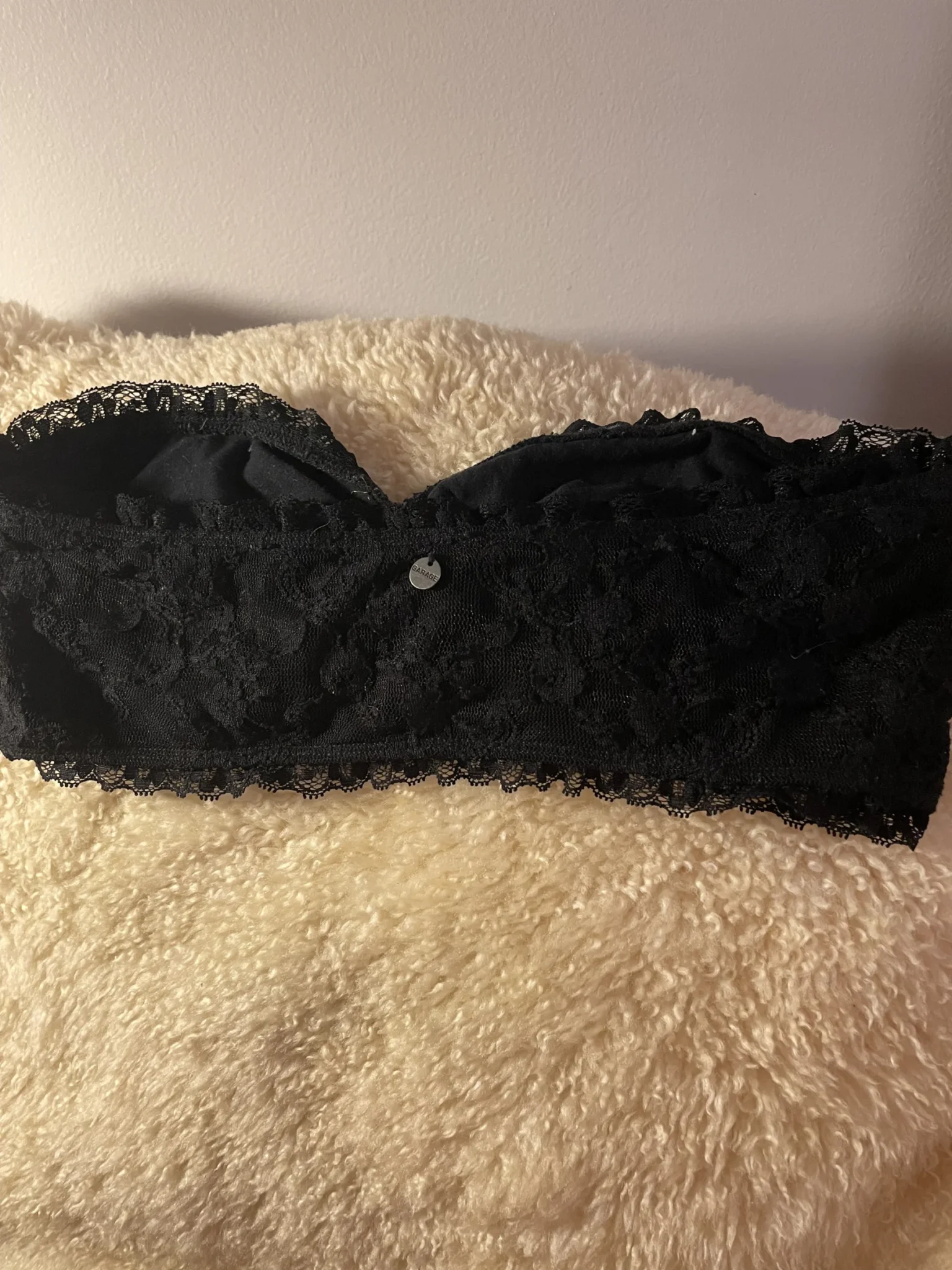Image for Garage Medium lace bralette top