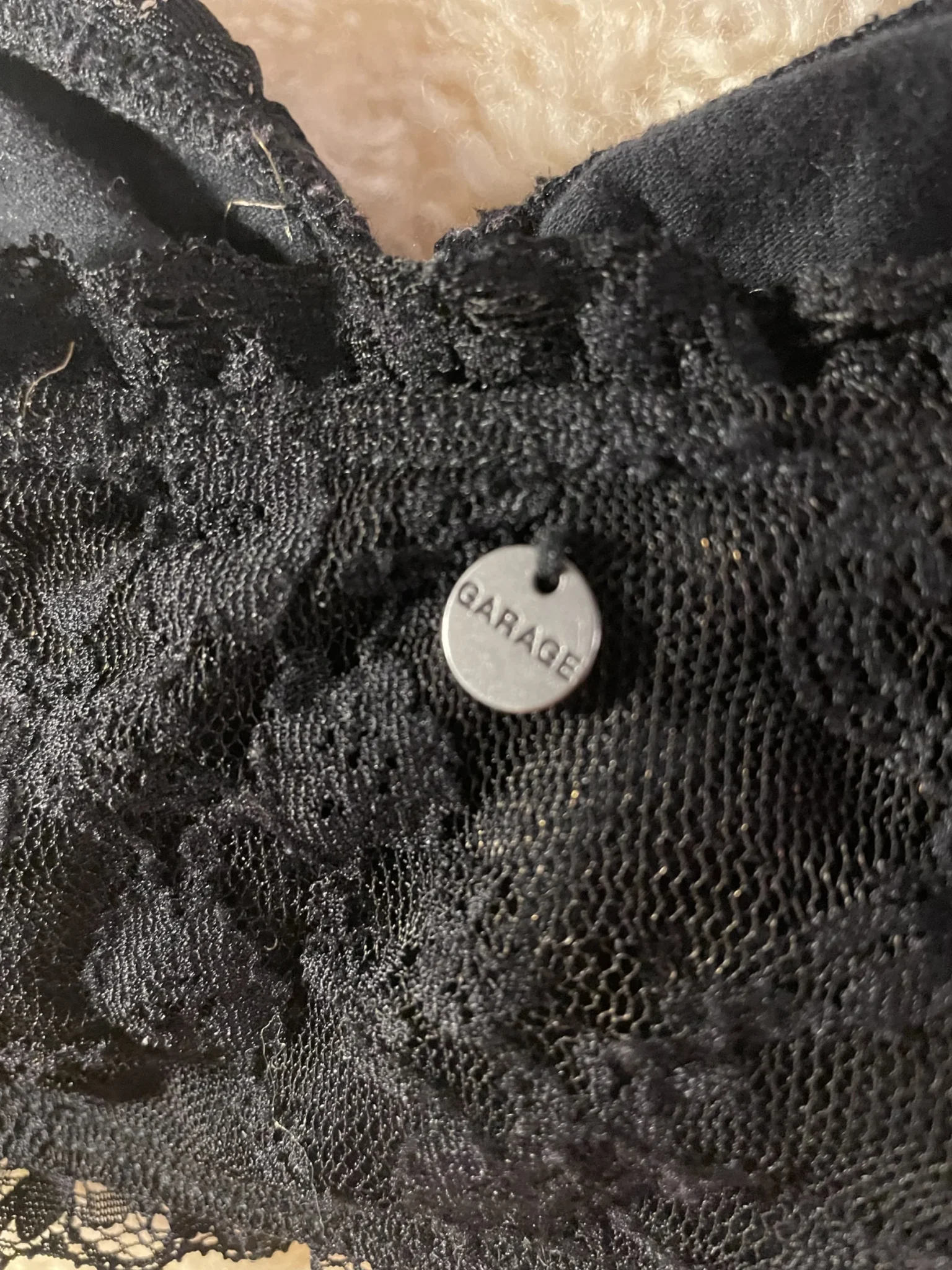 Image for Garage Medium lace bralette top