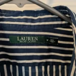 Thumbnail for Lauren Ralph Lauren/Chemise Lignée Sz M