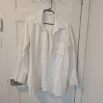 Featured thumbnail for Womance/Chemise Blanche Sz XL