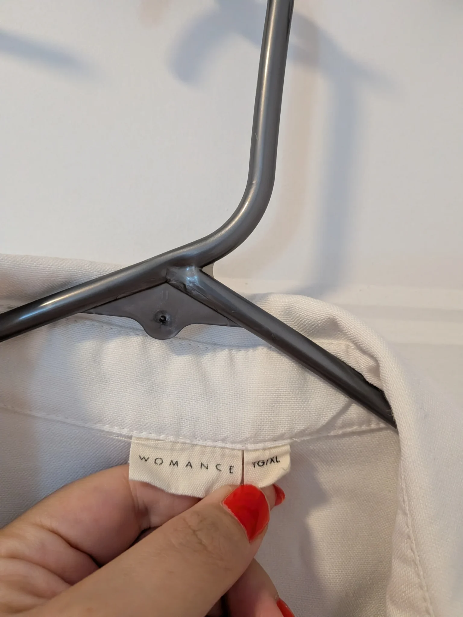 Image for Womance/Chemise Blanche Sz XL