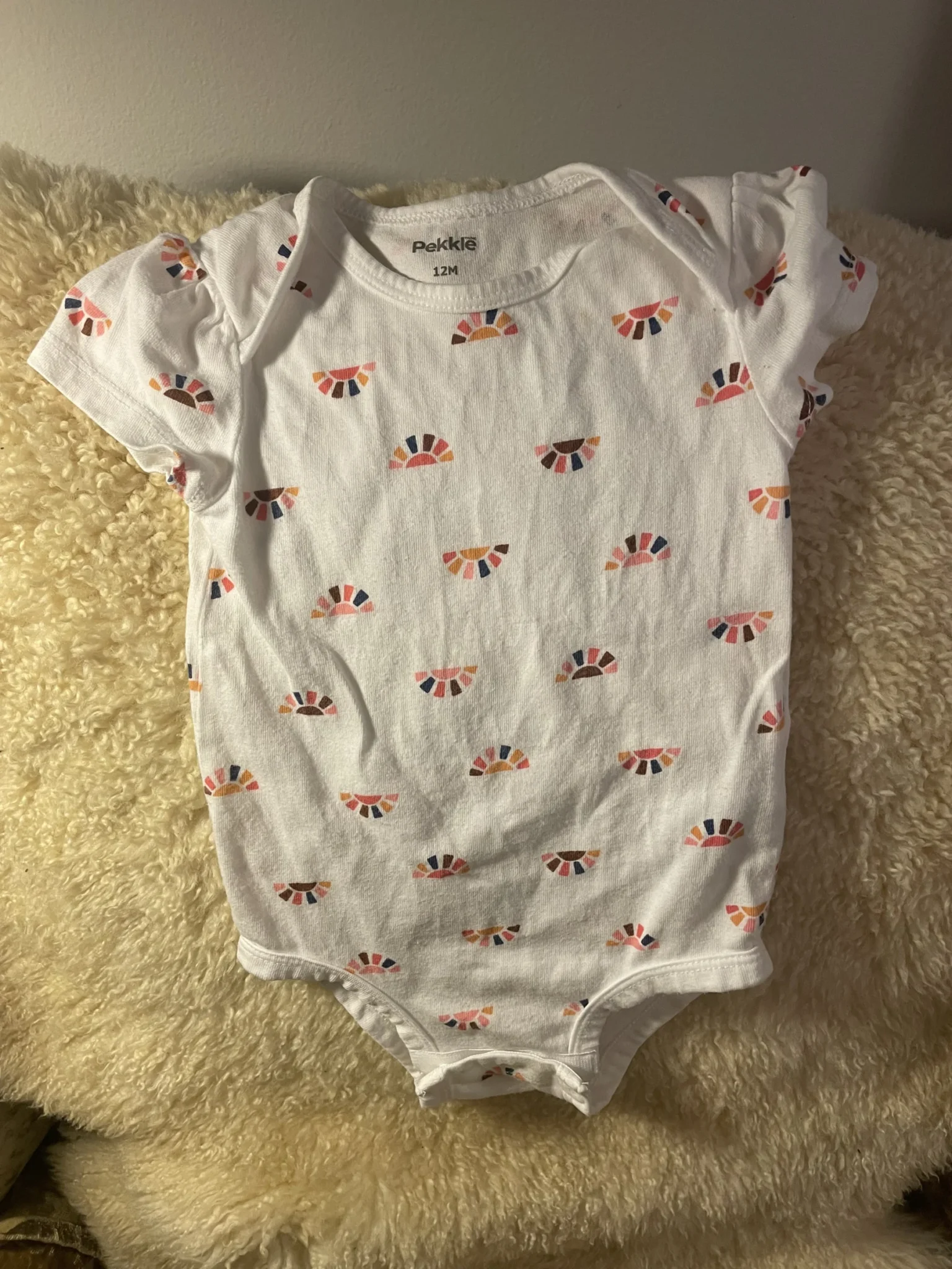 Image for Pekkle 100% cotton nappy cover, 12 months (runs small)