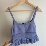 Featured thumbnail for Zara lace-knit top