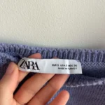 Thumbnail for Zara lace-knit top
