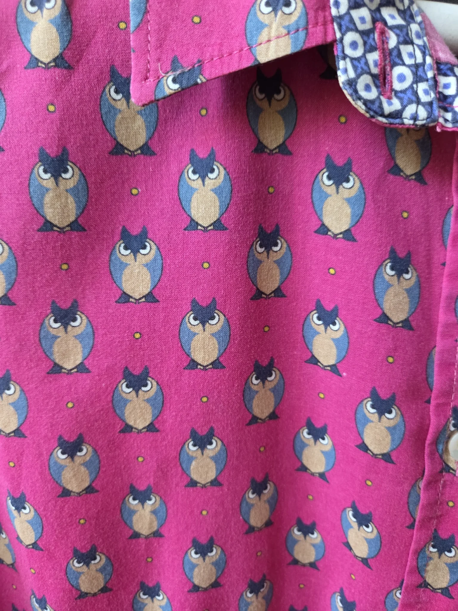 Image for Jolie chemise imprimé hiboux