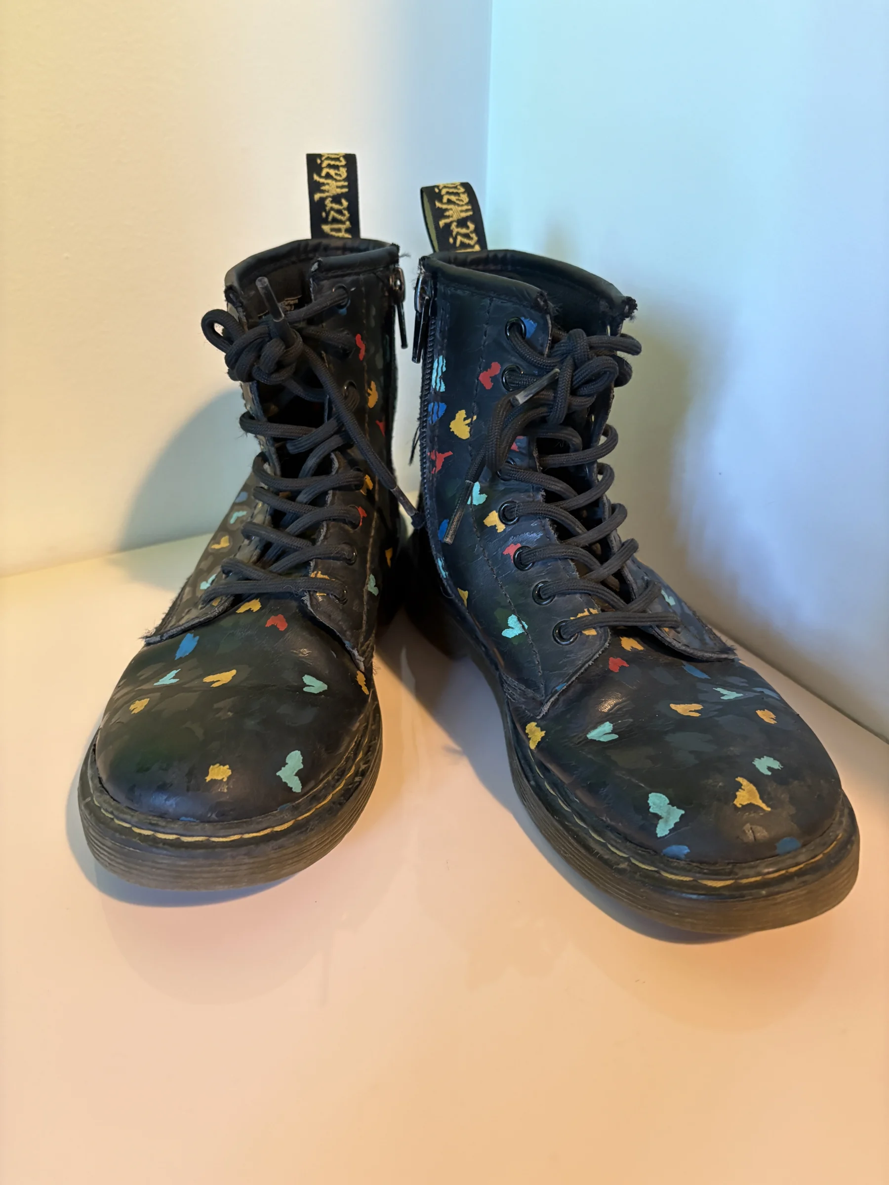 Dr. Martens 1460 Wild heart Enfant -  Édition limitée avec zip Dr Martens seconde main