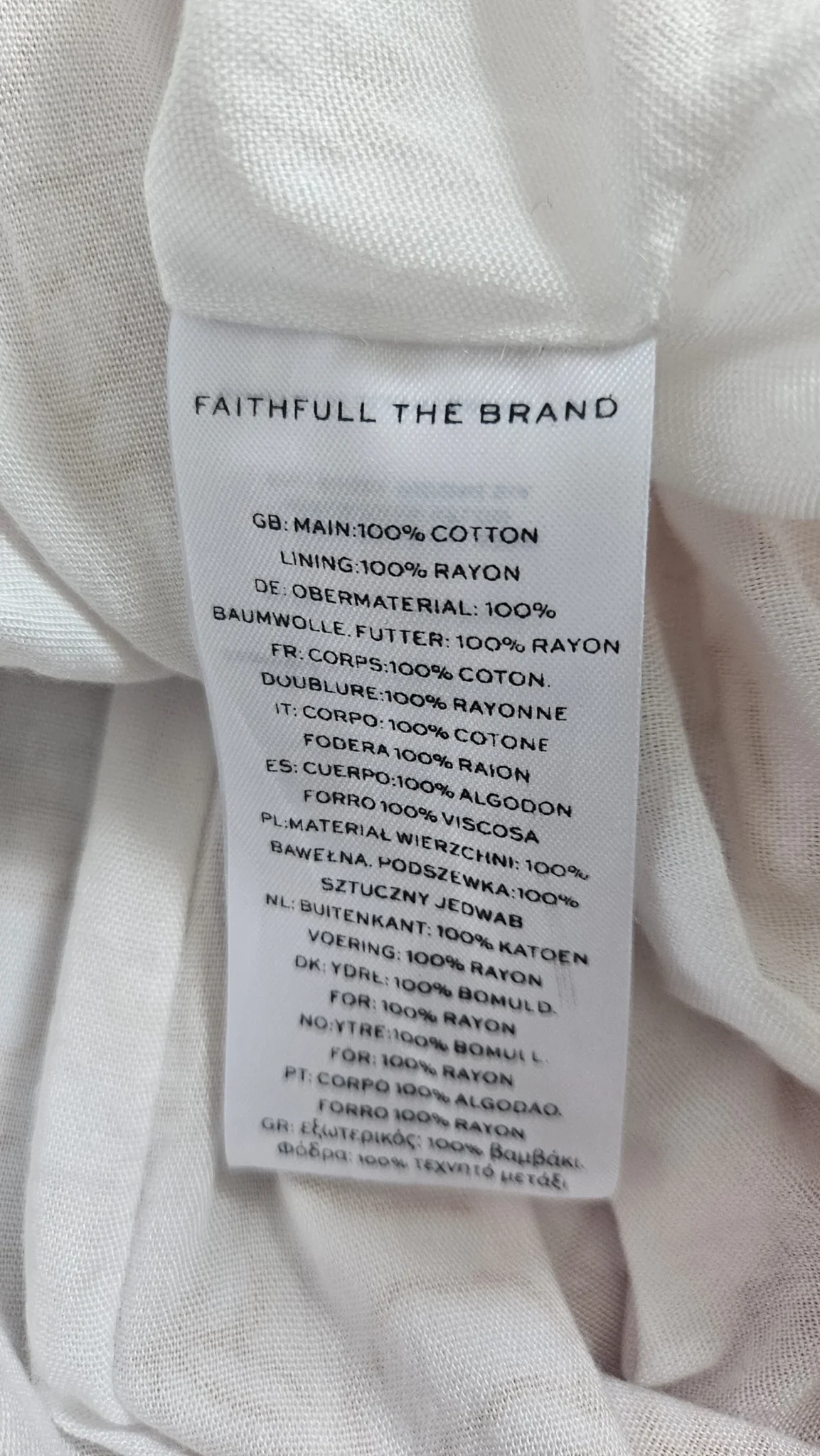 Image for 🌷Robe Gabelli - Faithfull The Brand