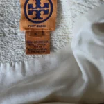 Thumbnail for Tory Burch – Stunning ivory-white dress, tweed-style
