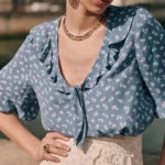 Thumbnail for ♥️Blouse modèle pomme SÉZANE