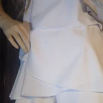 Thumbnail for One-piece outfit: white culottes skirt