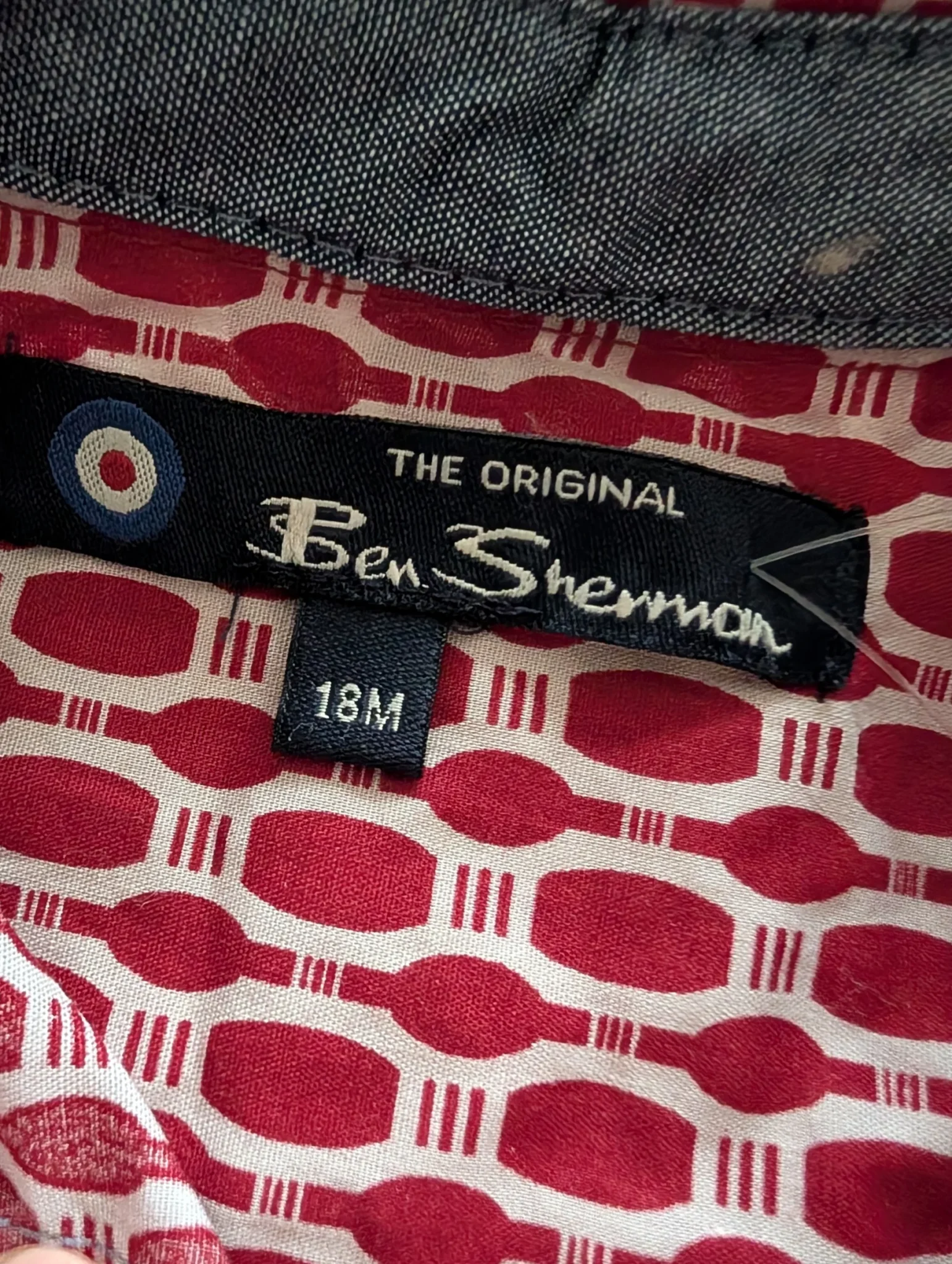 Image for Chemise Ben Sherman 18 mois