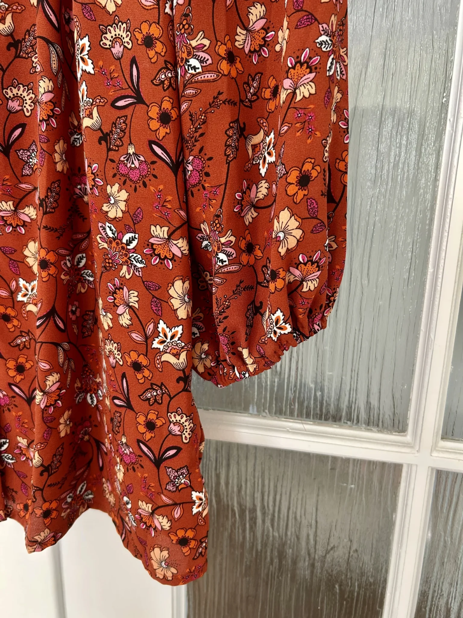 Image for Nanette Lepore floral blouse
