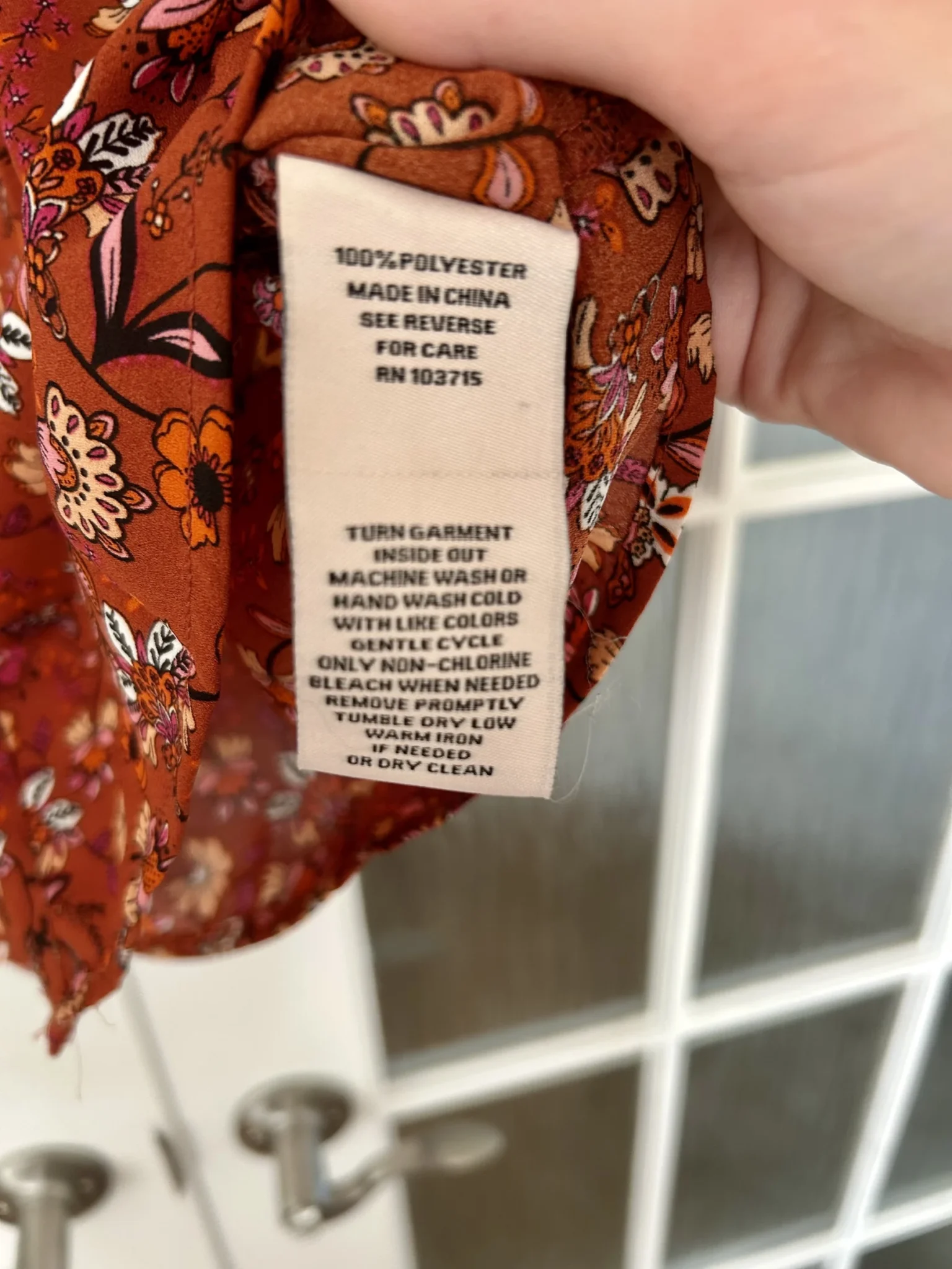 Image for Nanette Lepore floral blouse
