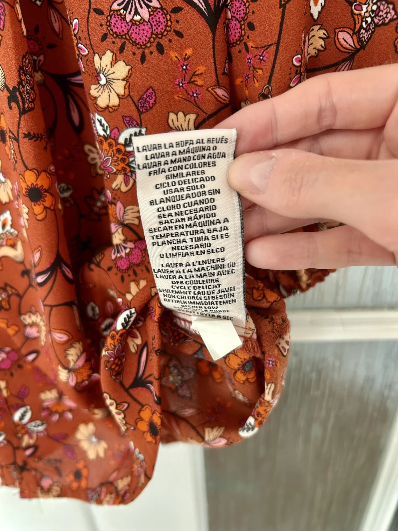 Image for Nanette Lepore floral blouse