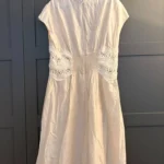 Thumbnail for Robe élégante, bohème, blanche, longue